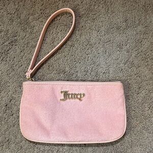 Juicy Couture Blush Pink Wristlet